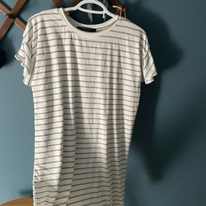 Above Knee Ruffle Sleeve Dress